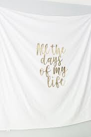 Our pledge is to provide customers with high quality tapestry wall hangings while offering superior customer service. Diy Gold Foil Wedding Quote Tapestry Iron On With Cricut