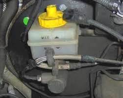 If you notice a small puddle or drips of fluid near the wheels or on the wheels, it's likely leaking brake fluid. Brake Fluid Leaking Around Clutch Pedal Inspection Repair Grimmer Motors Hamilton