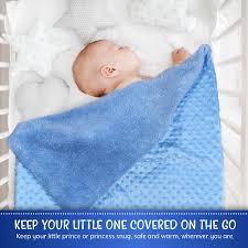 Buy Personalized Baby Blanket For Boy By Personalized Passion Swaddle Blanket With Baby S Name Date Great Shower Gift Plush And Soft Newborn Name Blanket Cozy Blue Color 30 34 Online In Indonesia