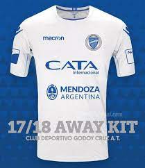Godoy Cruz Camiseta Suplente Superliga Argentina 2017 2018 Clubes