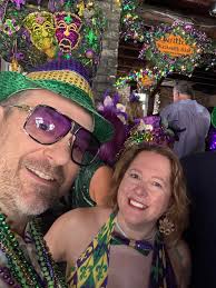 Perfect day at Jean Lafitt's Blacksmith Shop Mardi Gras 2025 ☠