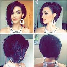 Commonly, women will choose medium length hairstyle with bangs, but a long bob or flowing styles can be stunning. Asymmetrical Bob