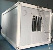 40ft detachable container house with PU sandwich panel