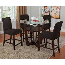 Alcove Chocolate Ii 5 Pc Dinette Furniture Dining Table Red Dining Room Dining Room Small