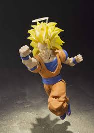 La figurine dimension of dragonball super saiyan 3 son goku de megahouse est disponible en précommande depuis le 08 octobre 2015 pour une sortie en février 2016. S H Figuarts Dragon Ball Z Super Saiyan 3 Son Goku Tokyo Otaku Mode Tom