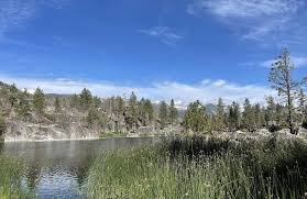 Tule and Doris lakes, California