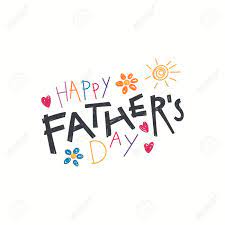Thanks to every father in the world for making this world a better place for us. Hand Written Lettering Quote Happy Fathers Day With Childish Royalty Free Cliparts Vectors And Stock Illustration Image 100786474