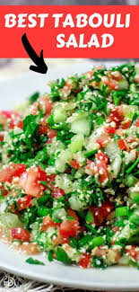 Tabouli Tabouli Salad Recipe Mediterranean Recipes Tabouli Salad