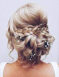 31 Ideas For Hairstyles Prom Medium Hair Wedding Bride Hairstyle Women Pinterest Medium Hair Styles Rustic Wedding Hairstyles Medium Length Hair Styles