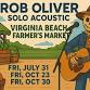 Rob Oliver at VB Farmer's Market