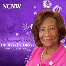 We honor the life and legacy of Dr. Hazel Dukes, a dedicated leader and  passionate advocate for civil rights and equality. As President of the New  York State Conference of the NAACP