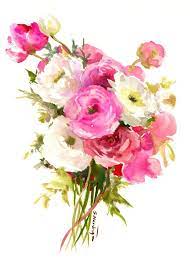 Pin Auf Watercolor Flowers