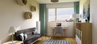 Un mobilier pour les petits espaces. Bureau Chambre D Amis Scandinave Deco Chambre Amis Idee Chambre D Amis Bureau Chambre