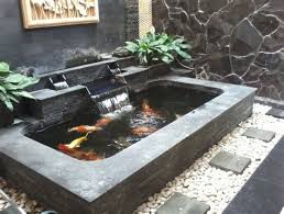 Design Kamar Mandi Kolam Ikan Ide Berkebun Tempat Tidur Loteng