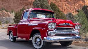 Image result for Red 1958 Truck
