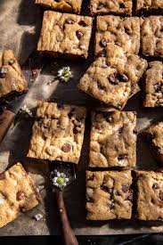 Coffee Chocolate Chip Blondies. - Half Baked Harvest