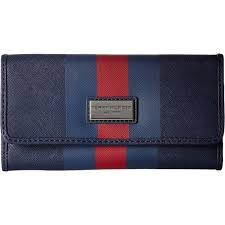 Tommy Hilfiger Prep Club Continental Wallet Ii Tommy Navy Wallet 20 Liked On Polyvore Featuring Bags Wallets Faux Leather Bag Tommy Hilfiger Wallet