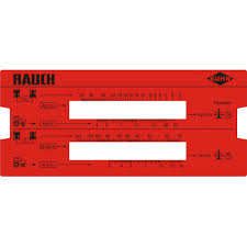 iwa slide charts and wheel charts calibration test ruler