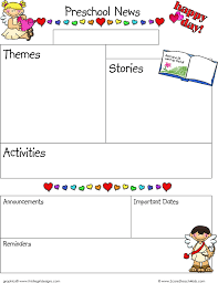 Check spelling or type a new query. Free February Preschool Newsletter Template Pdf 109kb 1 Page S