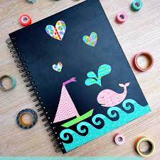 Visit us now to explore diary cover design ideas and make your personalised diary for your • take an a4 card paper, paint the paper with water shading technique using acrylic colour yellow ochre 26. 26 Ways To Decorate A Notebook