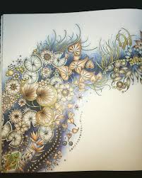 Scandinavian coloring book pg 31 mandala pinterest. å¤§äººã®å¡—ã‚Šçµµ Coloriage Coloring ã²ã¿ã¤ã®èŠ±åœ' Secretgarden Lost Ocean Coloring Book Coloring Book Art Secret Garden Coloring Book