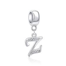 Z is an extension to a ticker symbol. Soulbeads Pendants Letter Z Charm Sterling Silver 925 Initial A Z Alphabet Beads Name Charm For Bracelet Charms Wantitall