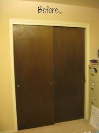 Closet Door Makeover Old Closet Doors Door Makeover Diy Closet Door Makeover