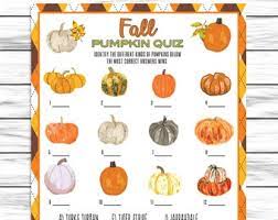 Test your christmas trivia knowledge in the areas of songs, movies and more. Fall Trivia Game Etsy