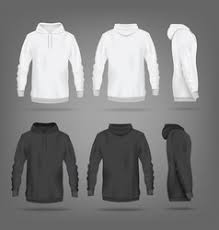 Black Blank Hoodie Vector Images Over 910