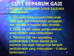 Walau bagaimanapun, pergerakan gaji yang diberi kepada pegawai di perenggan (i), (ii) dan (iii) adalah secara isyarat. 1 Tafsiran Cuti N Sebarang Tempoh Seseorang Pegawai