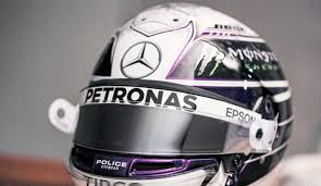 Twitter) lewis hamilton's helmet has the the 'black lives matter' and 'still we rise' engraved on the back of the helmet which is predominantly black in colour with shades of purple. Lewis Hamilton Unveils A New Lid For The 2020 F1 Season Essentiallysports