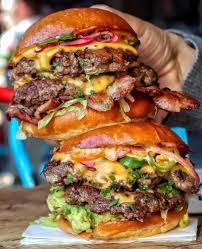 Bacon Cheeseburgers Junkfood And Burgers Inspiration Yummy Fatty Meals Comfort Foods Recipe Ideas Recettes De Cuisine Nourriture Delicieuse Nourriture