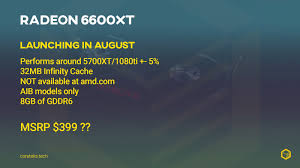 May 21, 2021 · the rx 6600 xt and rx 6600 look the likely culprits at this time, and the card pictured below may actually be an early version of one of them. Amd Radeon Rx 6600 Xt Launch Date Emerges Rx 5700 Xt Performance For Us 399 Notebookcheck Net News