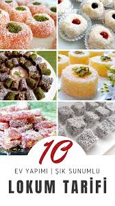 Lokum Tarifleri Ile Cayin Kahvenin Yanina Bayram Ziyaretlerine Gelen Misafirleriniz Icin Hem Pratik Hem De Sik Sunumlu Ikramliklar Yemek Tarifleri Lokum Yemek
