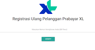 Cara Registrasi Ulang Kartu Xl Terbaru Ke 4444 Home Amin Mahrus