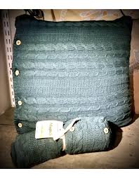 Shop with afterpay on eligible items. Organic Cotton Cable Knit Pillow Trade Roots