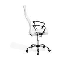 Cette chaise design de couleur blanche d'apparence minimaliste est idéale pour combler votre bureau. Chaise De Bureau Blanche Classique Design Beliani Fr