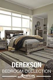 Derekson Queen Panel Bed Bedroom Furniture For Sale Furniture Ashley Furniture Bedroom