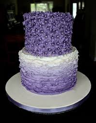 792 276 просмотров 792 тыс. Flower Blossom Covered And Ombre Lilac Lavender Purple Violet Fondant Ruffles Cake Purple Cakes Birthday Girly Birthday Cakes Birthday Cakes For Women