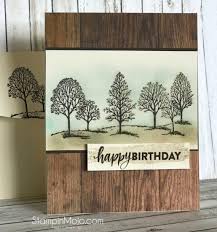 If so, here is one for you! Lovely As A Tree Masculine Birthday Card Stampin Mojo