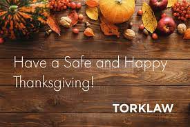 Maybe you would like to learn more about one of these? Happy Thanksgiving From Torklaw
