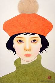 gallery of 中原 亜梨沙 arisa nakahara website 肖像画の芸術 イラスト 日本画