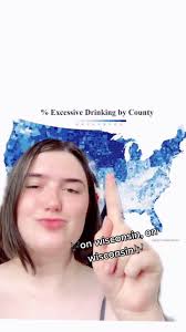 Wisconsin Drinking Map Per County