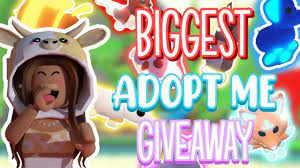 Pin By Ella Holland On Christmas Adopt Me Giveaway Adoption Big Giveaway