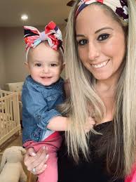 Matching Baby Bow Headband for Mom Mommy and Me Match Headwrap Baby Bow for  Baby Girl and Matching Headband for Momsoft & Sized to Fit