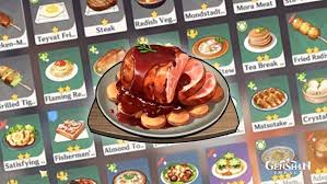 Cara Mendapatkan Resep Makanan Genshin Impact