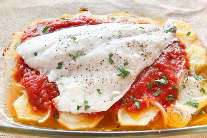 Sea Bream with Tomato