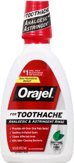 The roots and nerves of your top back teeth lie very. Orajel Double Medicated Soothing Mint Toothache Analgesic Astringent Rinse 16 Fl Oz Fred Meyer