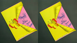 Card making inspiration making ideas asian crafts chinese new year greeting. Tanjina Art And Craft Happy New Year Card 2021 How To Make New Year Greeting Card New Year Card Making Handmade Easy Facebook
