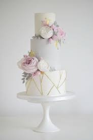 Geometric 495 00 Goldweddingcakes Wedding Cake Peonies Pastel Wedding Cakes Geometric Cake
